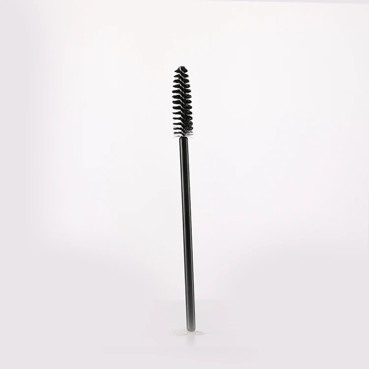 Розовая, черная одноразовая микро тушь для ресниц, щеточка для ресниц Spoolie, мини-щеточка для бровей