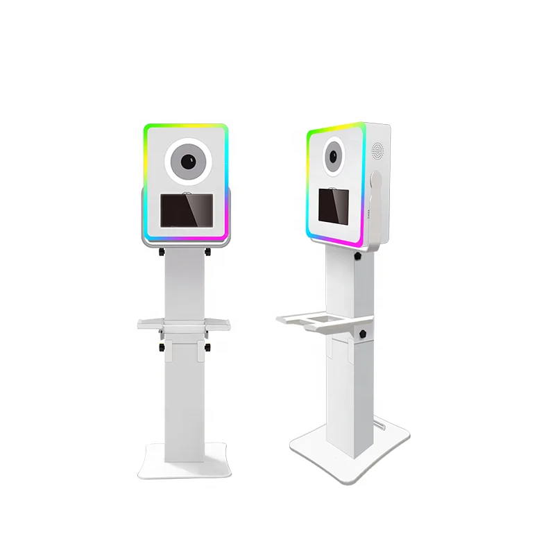 12.3 inch Surface Pro 4/5/6/7 Photo Booth Shell DSLR Landscape Screen with Colorful LED light