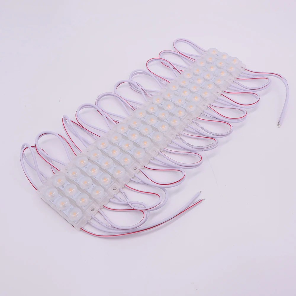 Mini Led Injection Module 12v 3leds 1.5w Channel Blister Letters Advertising Box Outdoor Smd 2835 Led Module