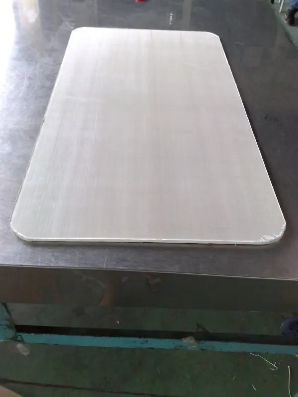 single curve Ceramic or Alumina Plate UHMWPE  material