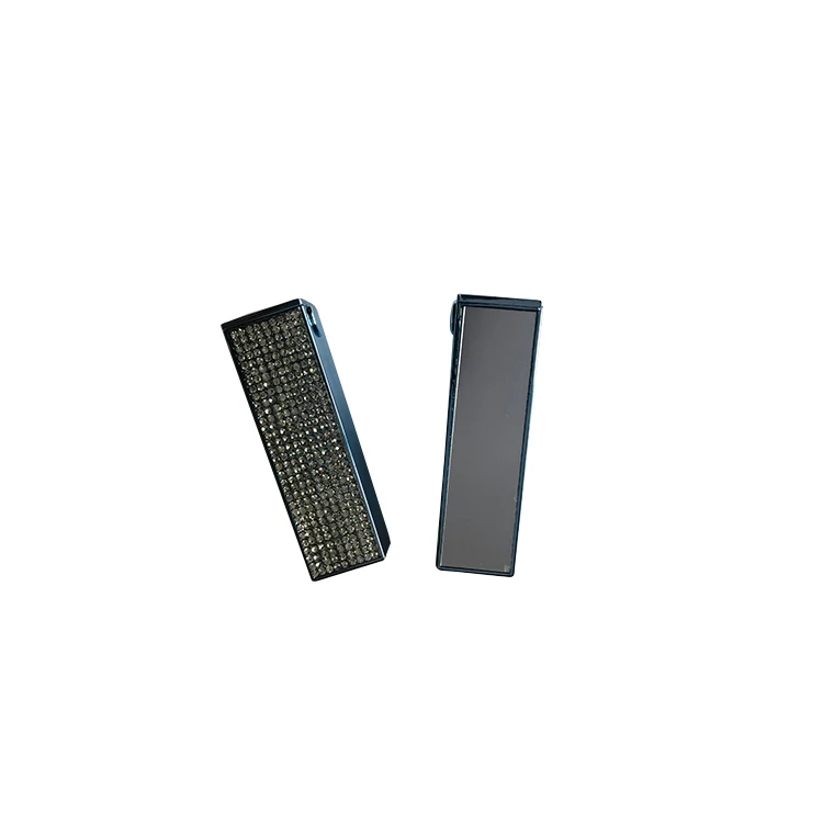 
2021 hot new product makeup luxurious gold metalized plastic empty lipstick tube/casing/case/container 