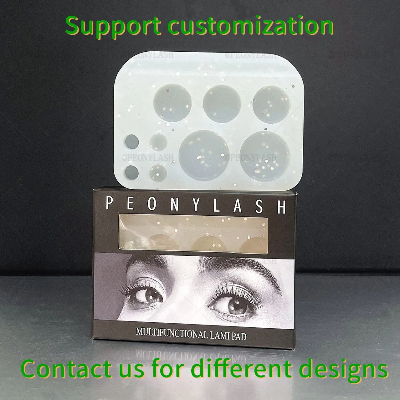 10 Functions Lash Lift Plate Silicone Reuse Lash Lift and Tint Pallet For Eyebrow Tint Use