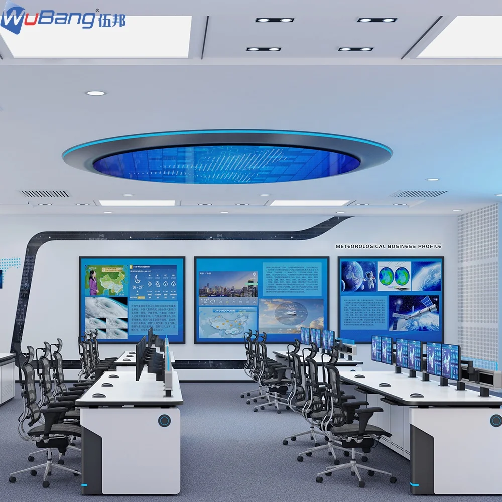 Best Quality Custom Security Control Room Console Durable Operator Workstations