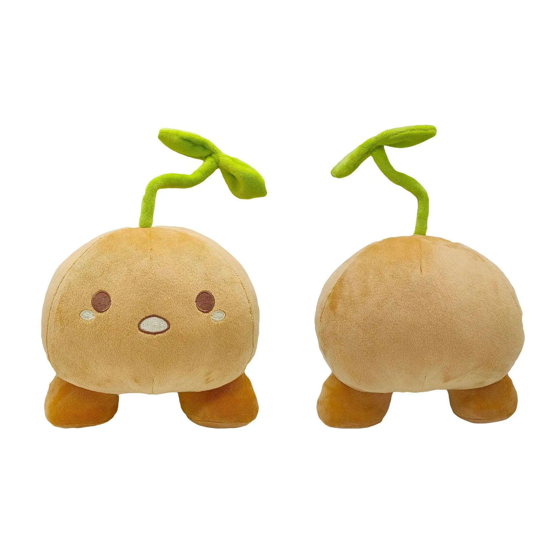 Seedot Plush Toy Horror Omori Game Character Figure Sprout Mole Anime Doll Kawaii Potato Sprout Soft Stuffed Vegetation Toys