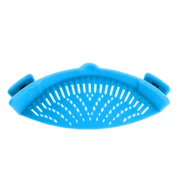2022 Wholesale Kitchen Sink Silicone Pot Strainer Adjustable Clip On Food Strainer
