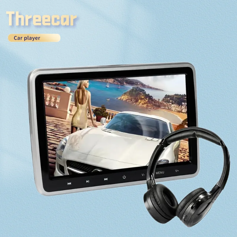 Car Radio Mp5 Player Touch Screen Game+Music+Video Multimedia DvD Player 10.1 Inch Car Audio Radio Headrest Mp5 Player