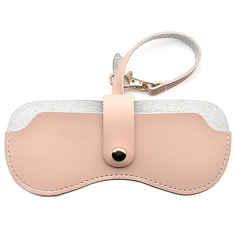 Factory Glasses Packaging Eyeglass Clip Cover Holder Eyewear Case Sunglass Box Soft Leather Glasses Case Sunglasses Packaging