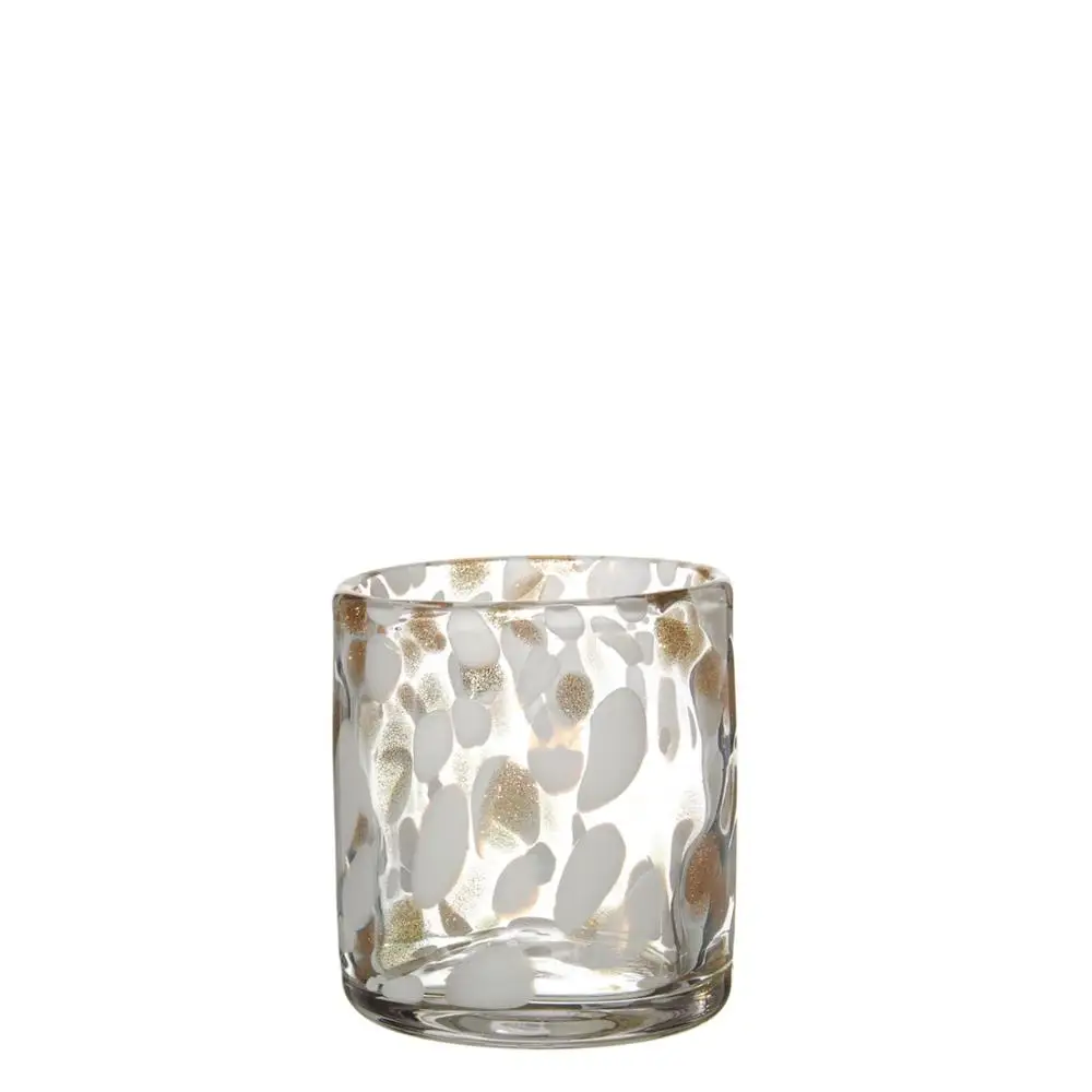 Samyo Меркурий стеклянные Speckled Votive Tealight подсвечники набор для свадьбы центральные части домашний декор