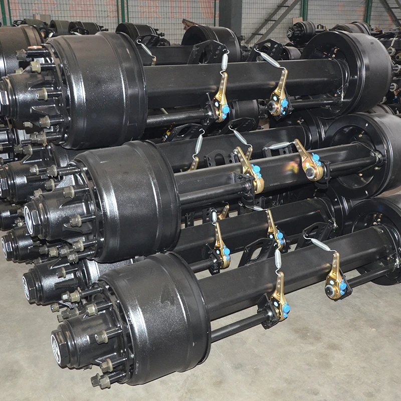 Детали прицепа-серия осей барабана