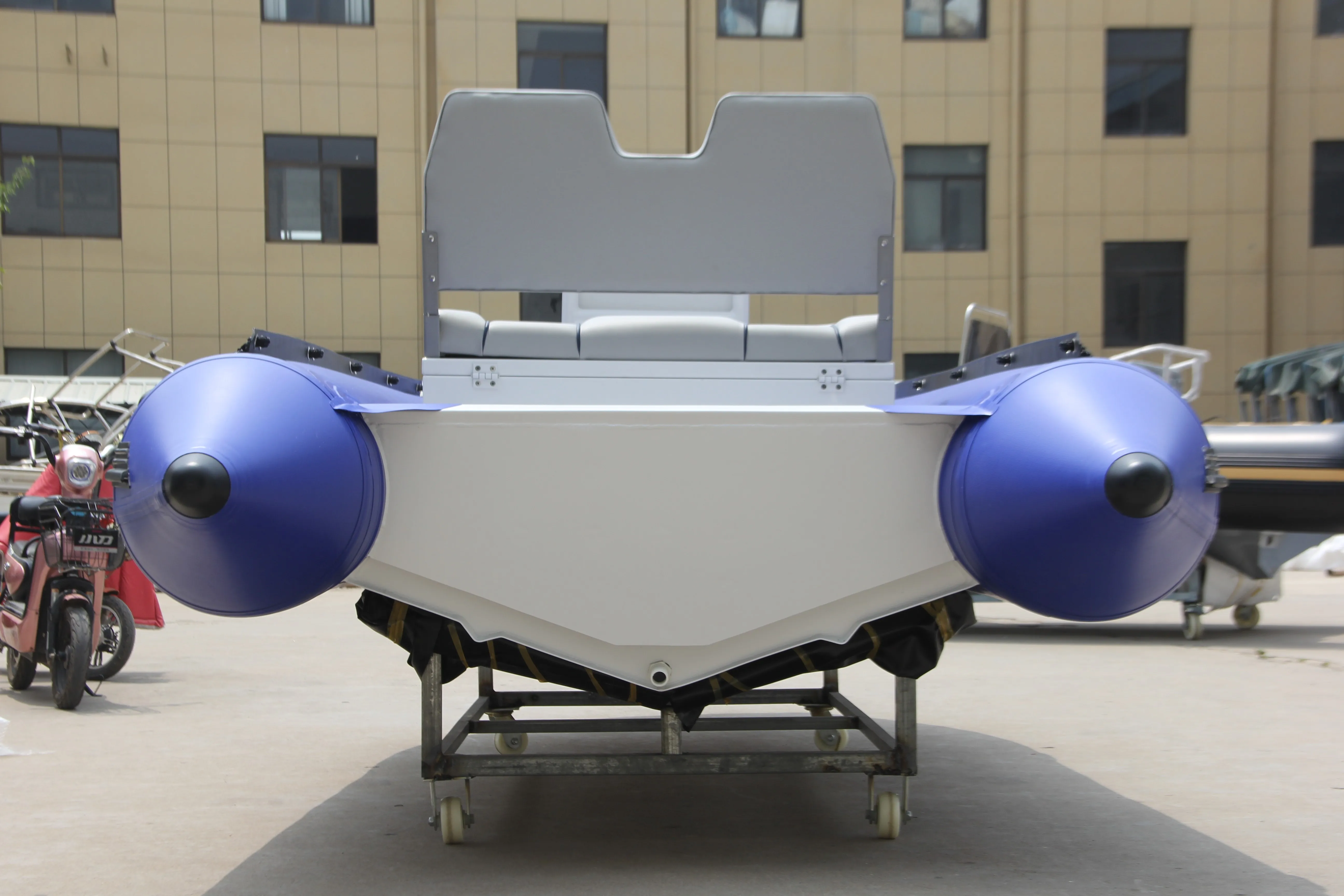 Aluminum Leisure Fishing Mini-Boat/Speed Yacht Mini Inflatable Dinghy Boat for Drifting in Ocean Waters