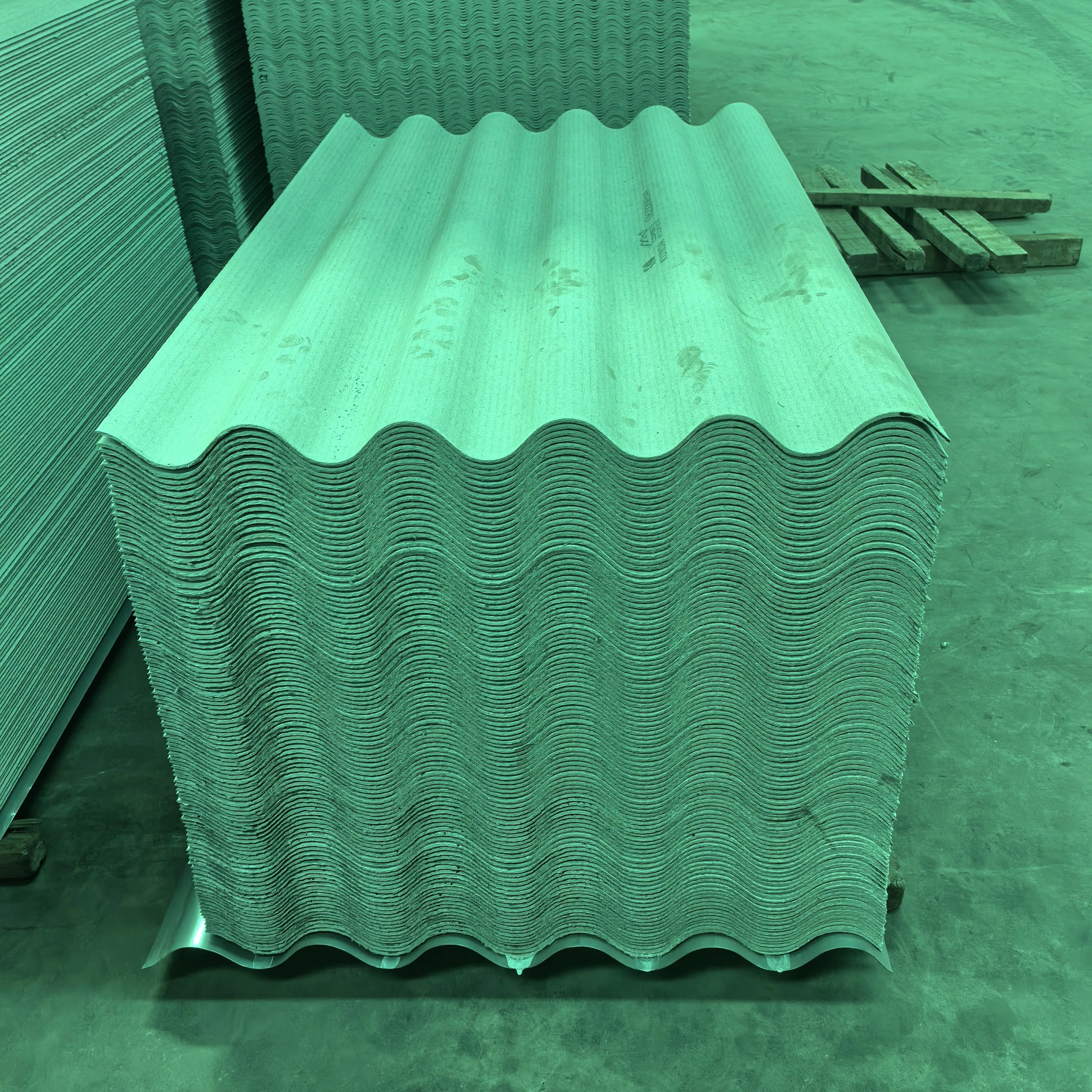 KUNDA 2024 Africa Local Factories Coast Roofing Cement Fiber Tiles 5*920*2500mm Local Factory In Stock Now Fast shipping