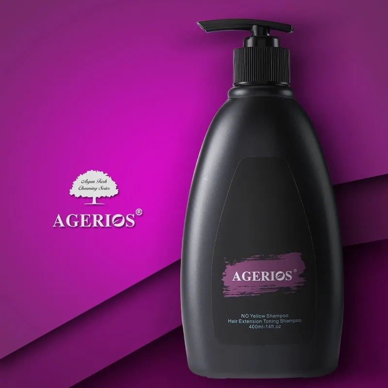 Sulfate Free Purple Shampoo Toning Purple Shampoo for Color Treated Blonde Grey Hairs