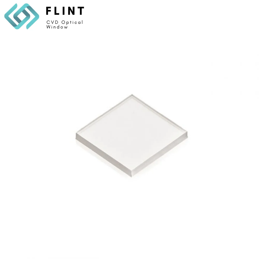 Flint CVD Mono Crystal Diamond Transparent Plate White Synthetic Electronic Grade For Optical Use