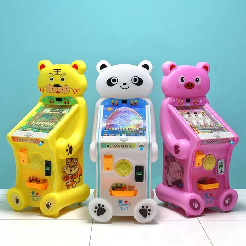 Cartoon animal series pinball machine arcade game children electric coin operated pinball video game machines