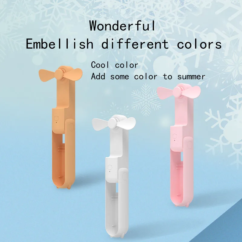 Shopify Sourcing Agent 2024 Portable Handheld Mini Rechargeable Lightweight High-Performance Handheld Small Fan
