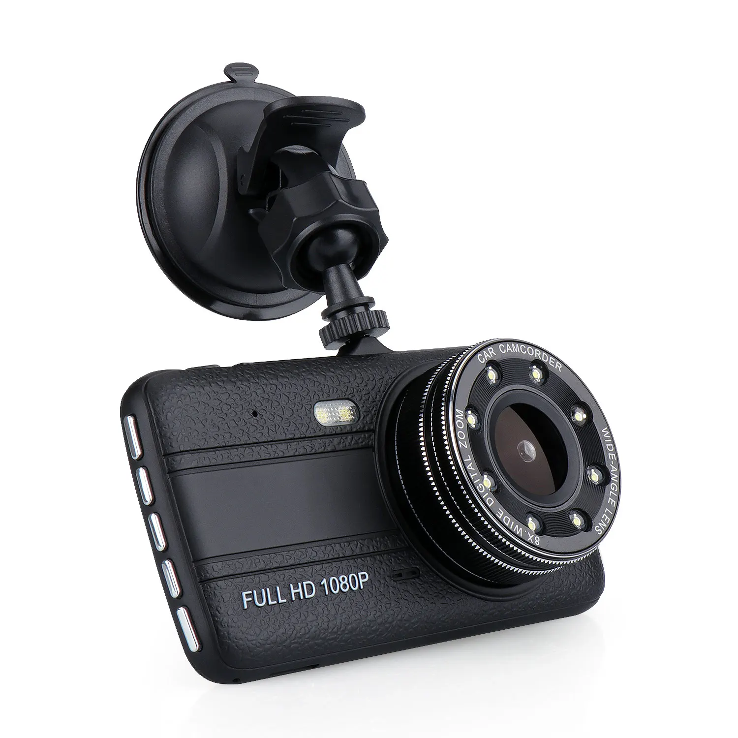 New Arrival 4 Inch IPS Screen Dual Lens Mirror Dash Cam Full HD 1080P Rear View HD Car DVR Camera