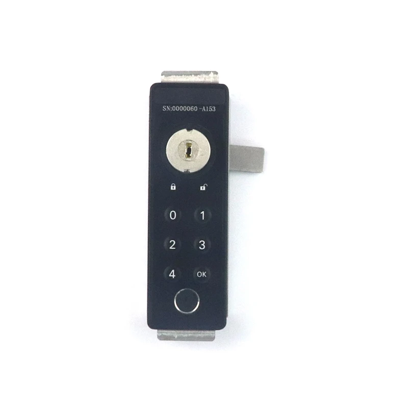 KERONG Zinc Alloy Electronic 4 Digits Combination Fingerprint Cabinet Door Lock