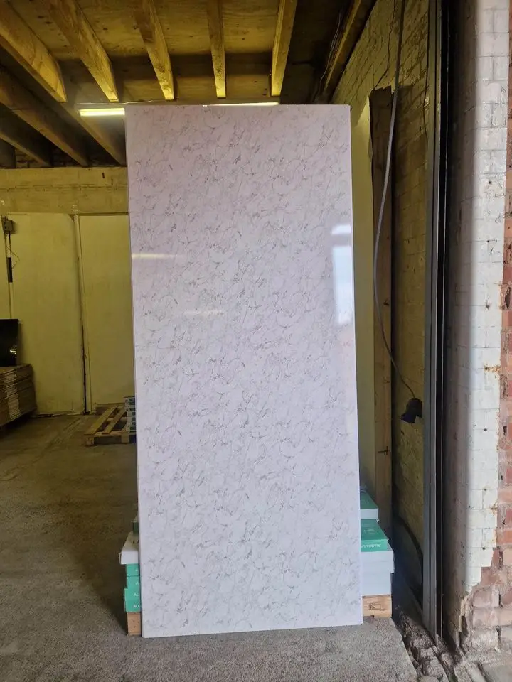 2400x1000x10mm UK Market Quality Economy Waterproof Wet Wall Bathroom Shower Wall Panel With CE