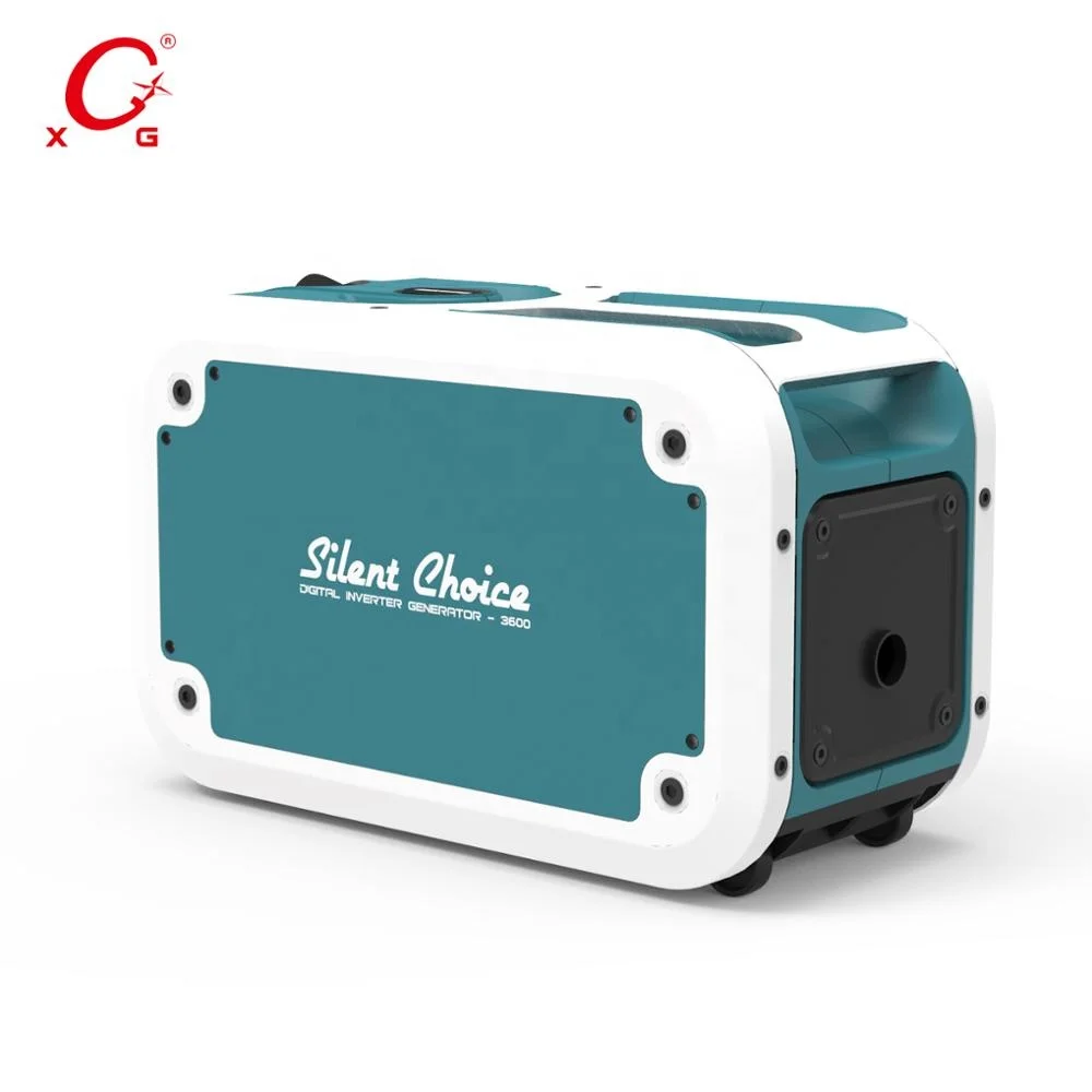 Silent Gasoline 4.0kVA Inverter Generator 3.6kW Portable Generator Wireless Control Easy Start CE GS EPA Remote Start Generator