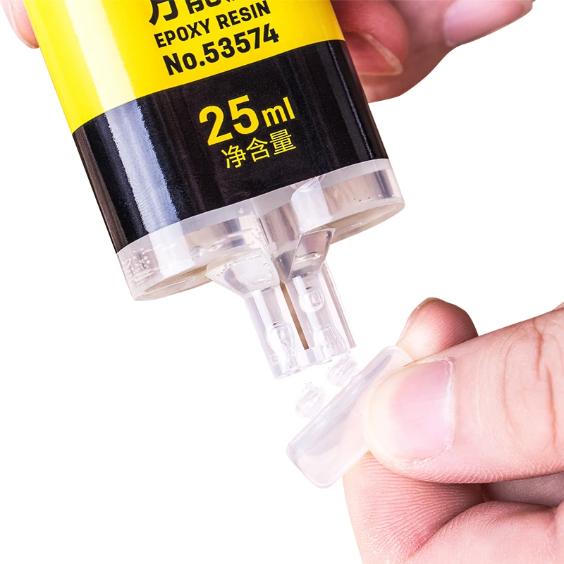 Deli 53574 AB Клей superglue металлический универсальный клей дерево стекло нержавеющая сталь