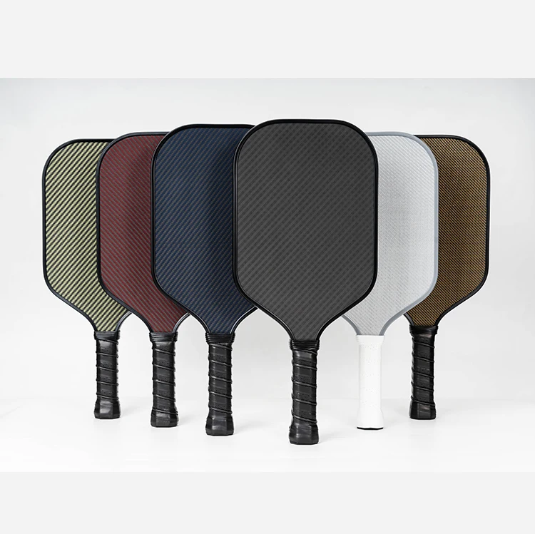 Изготовленный на заказ Красный кевлер арамидного волокна Pickleball Paddleball 16 5 из термоформованного углеродного paddle16 мм Pp сотовый сердечник
