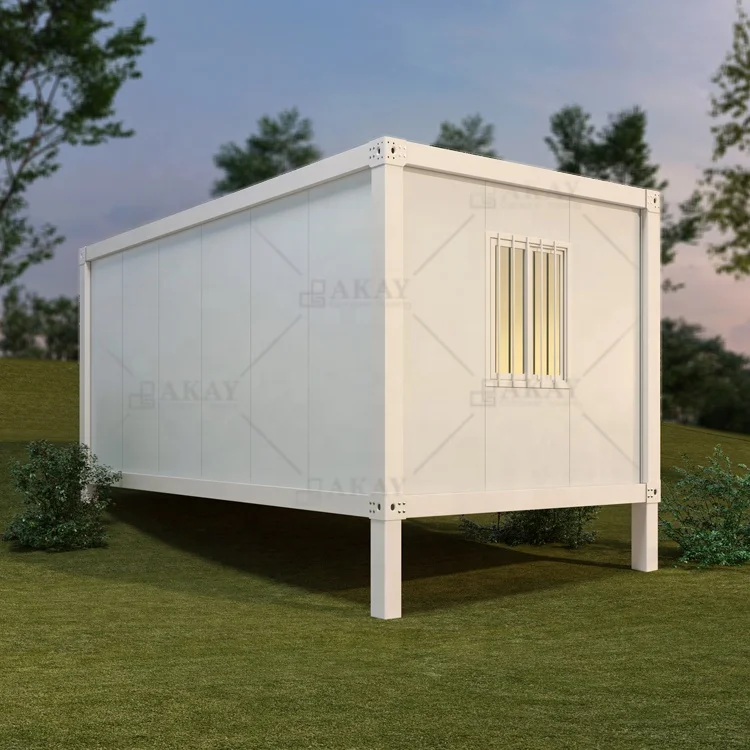 Luxury Villas 20Ft Prefabricated Tiny House Detachable Container House for Sale Living with Bathroom and Toilet Prefab Home