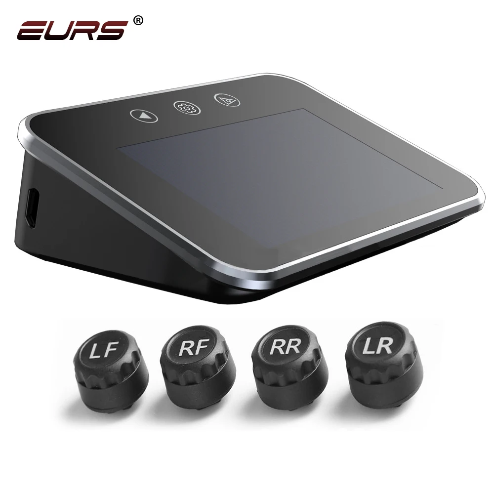 2022 New Arrival Wireless Car Tire Pressure Monitoring System Solar External Internal Universal TPMS