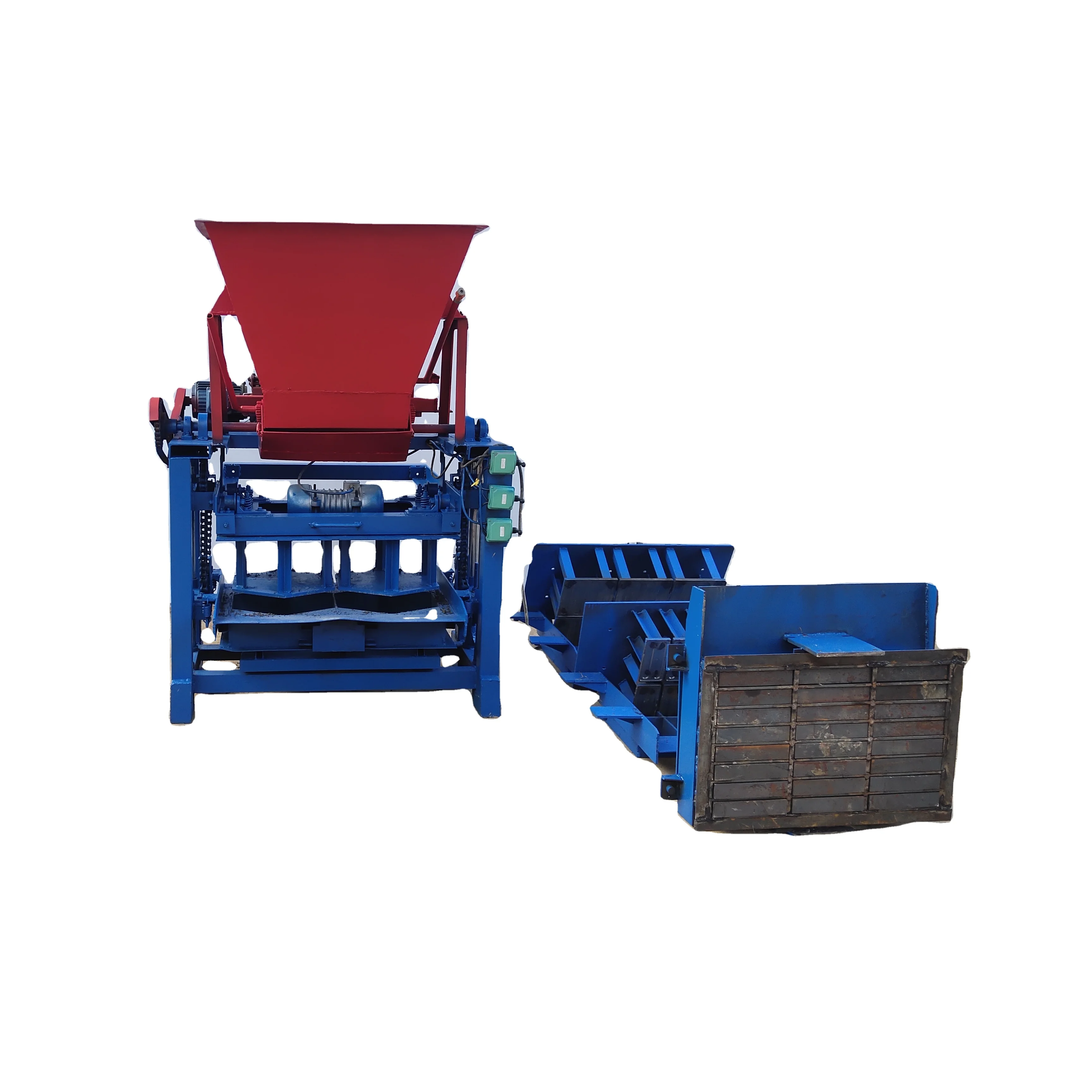 BR4-35 hydraulic automatic brick making machine concrete cement block production line