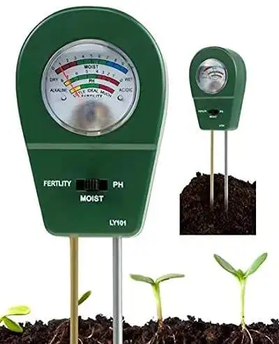 Digital PH Meter 3 In 1 Plants Flowers Soil Water For Garden Plant Flowers PH meter