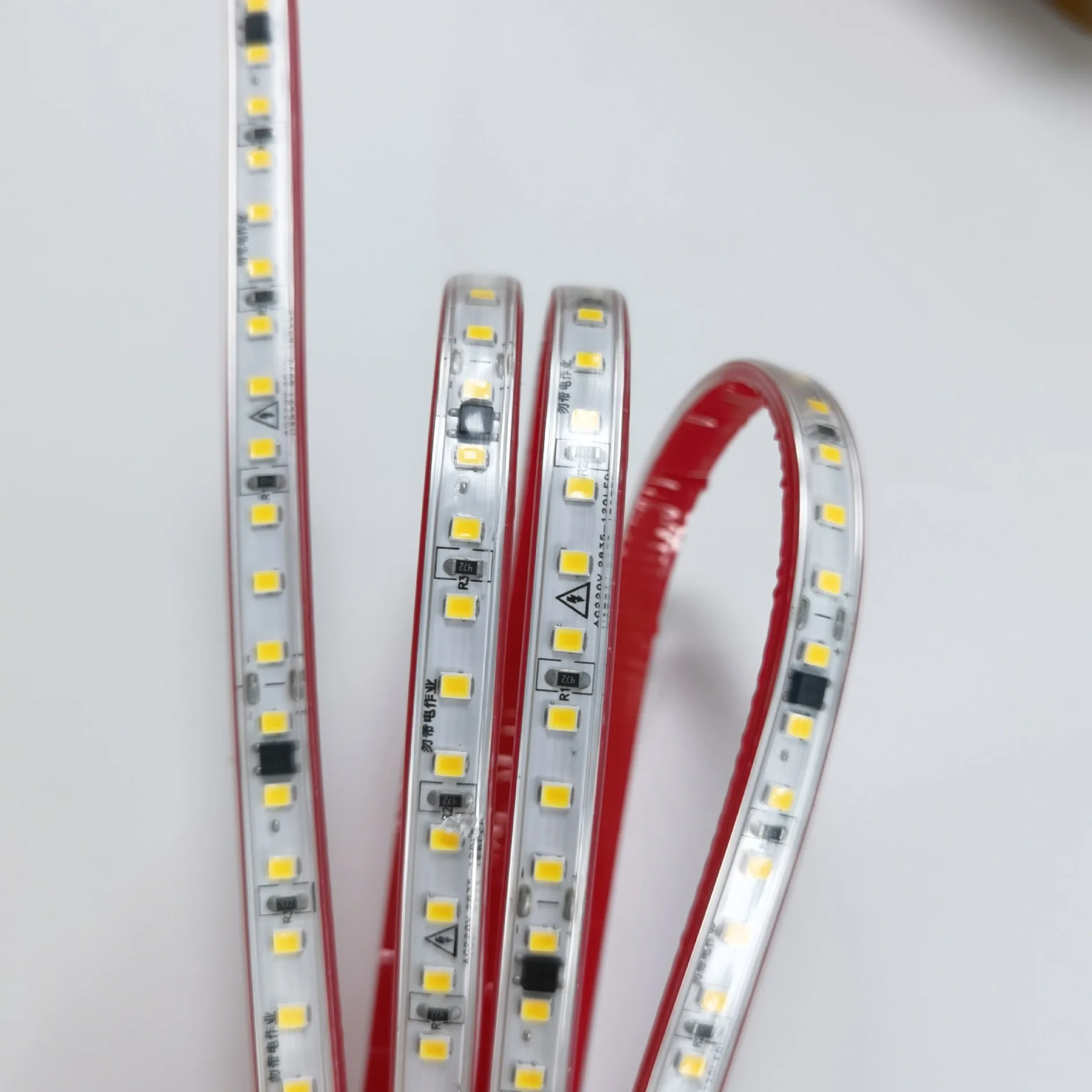 110V 220V 120LEDs SMD 2835 Strip Light Flexible tira luz led lights for decoration Home Decor outdoor Driverless led strip light
