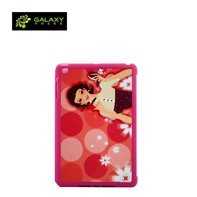 On Sale Promotion Custom Blanks Sublimation 2D Smart Cover Tablet Leather Case for iPad mini