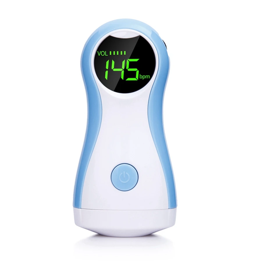 High-fidelity Sound Ultrasonic Baby Heart Household Pregnant Baby Heartbeat Monitor Portable Monitor Fetal Doppler