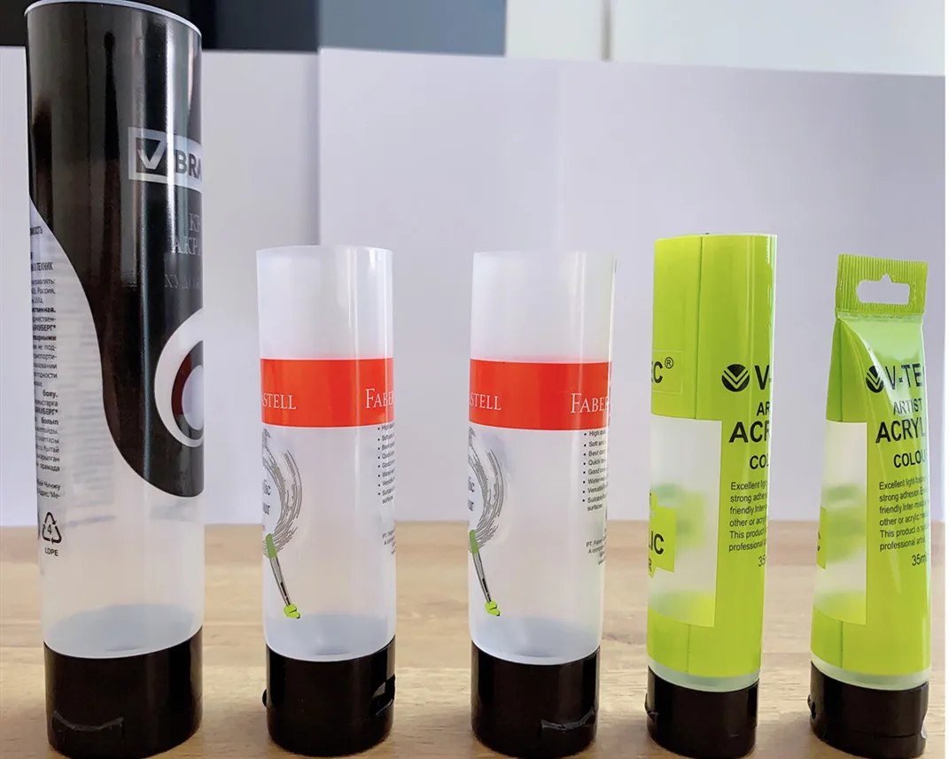 B.JG-I one Layer plastic tube extruder and cutting Machine