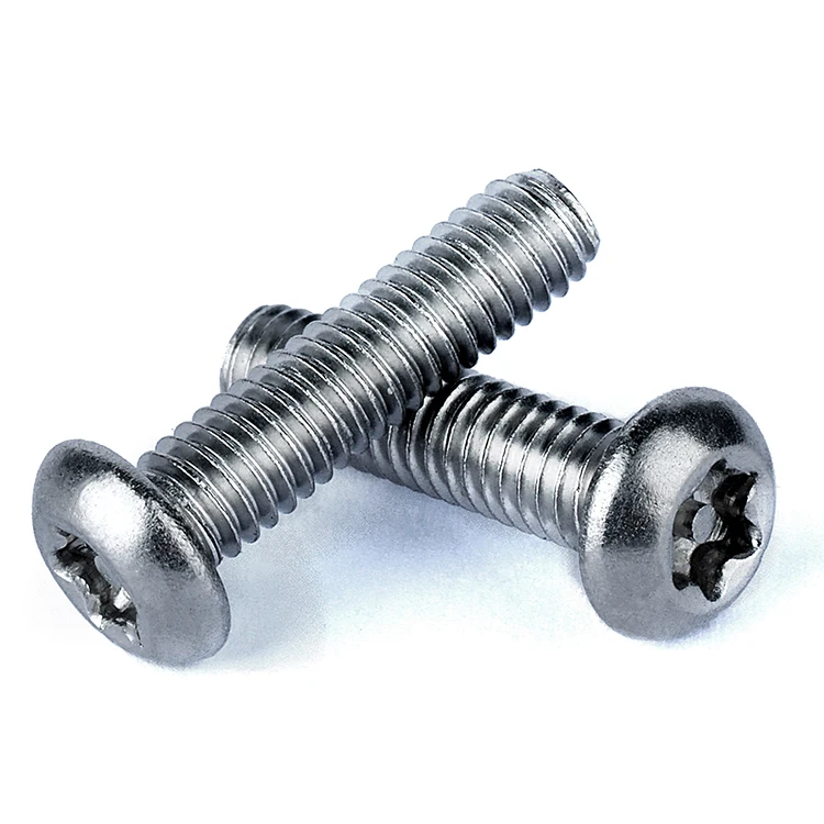 
M2 M3 M4 M6 Stainless Steel Zinc Plated Torx Rounded Head Thread-Forming Machine Screws 