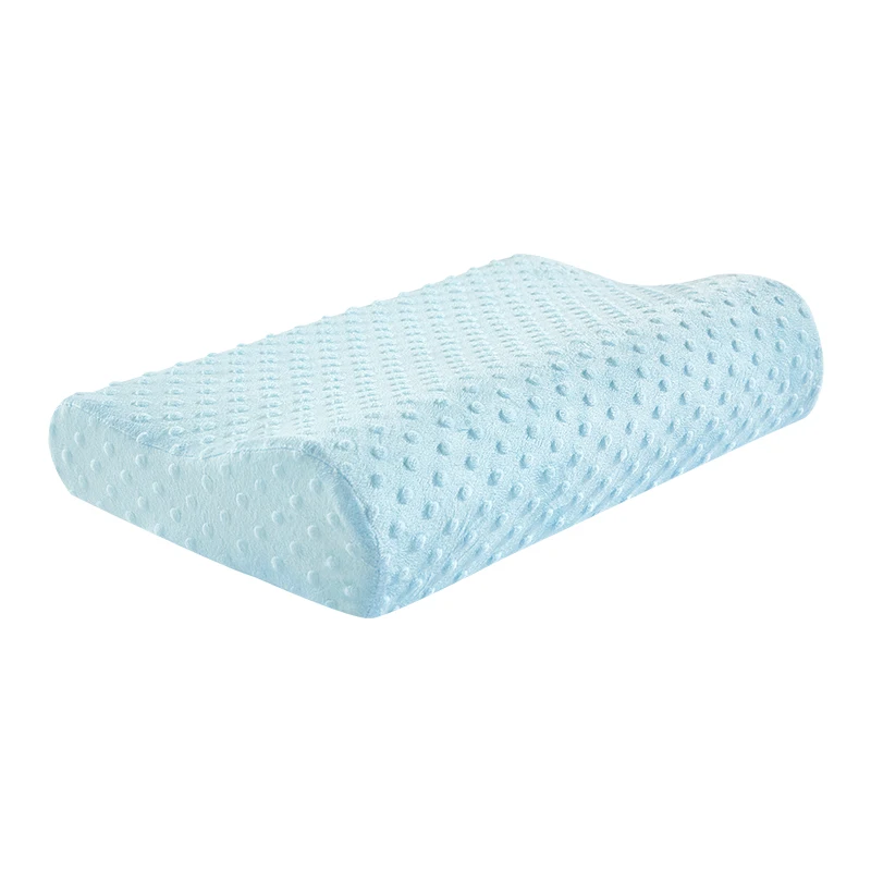 Contour Pillows-Soft Non toxic Ergonomic Support Pillow Cervical Orthopedic Side Sleeper Contour Memory Foam Pillow Dropshipping