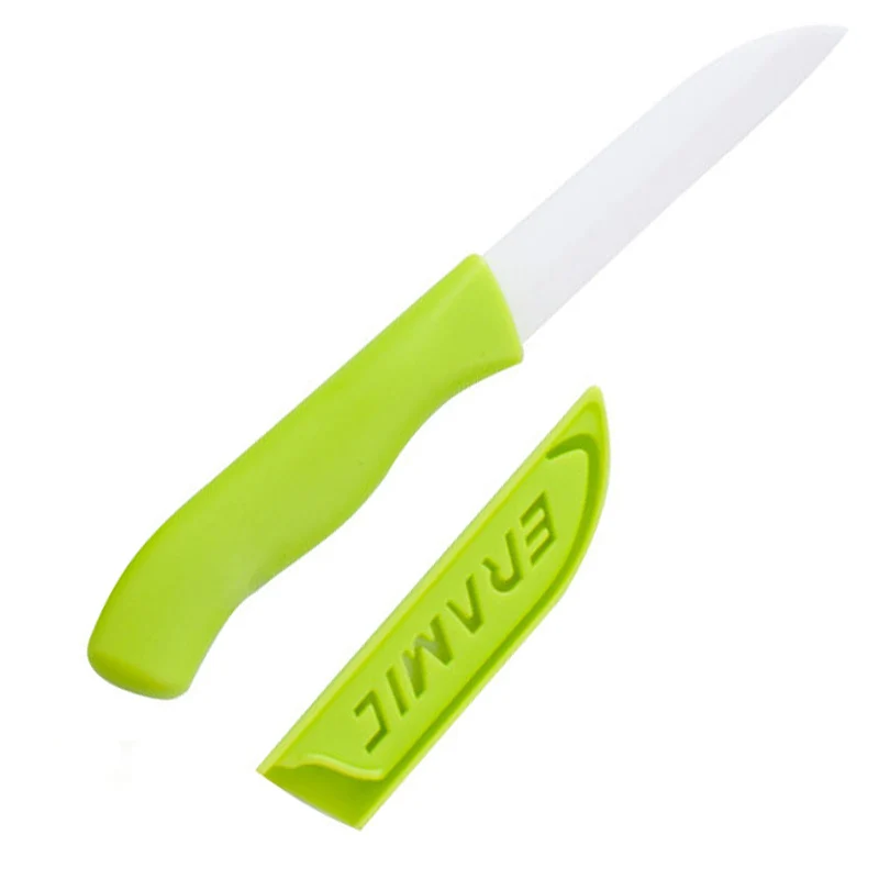 Cheap Hot Sale Zirconium oxide household contact safe 2pcs ceramic fruit knife and peeler set