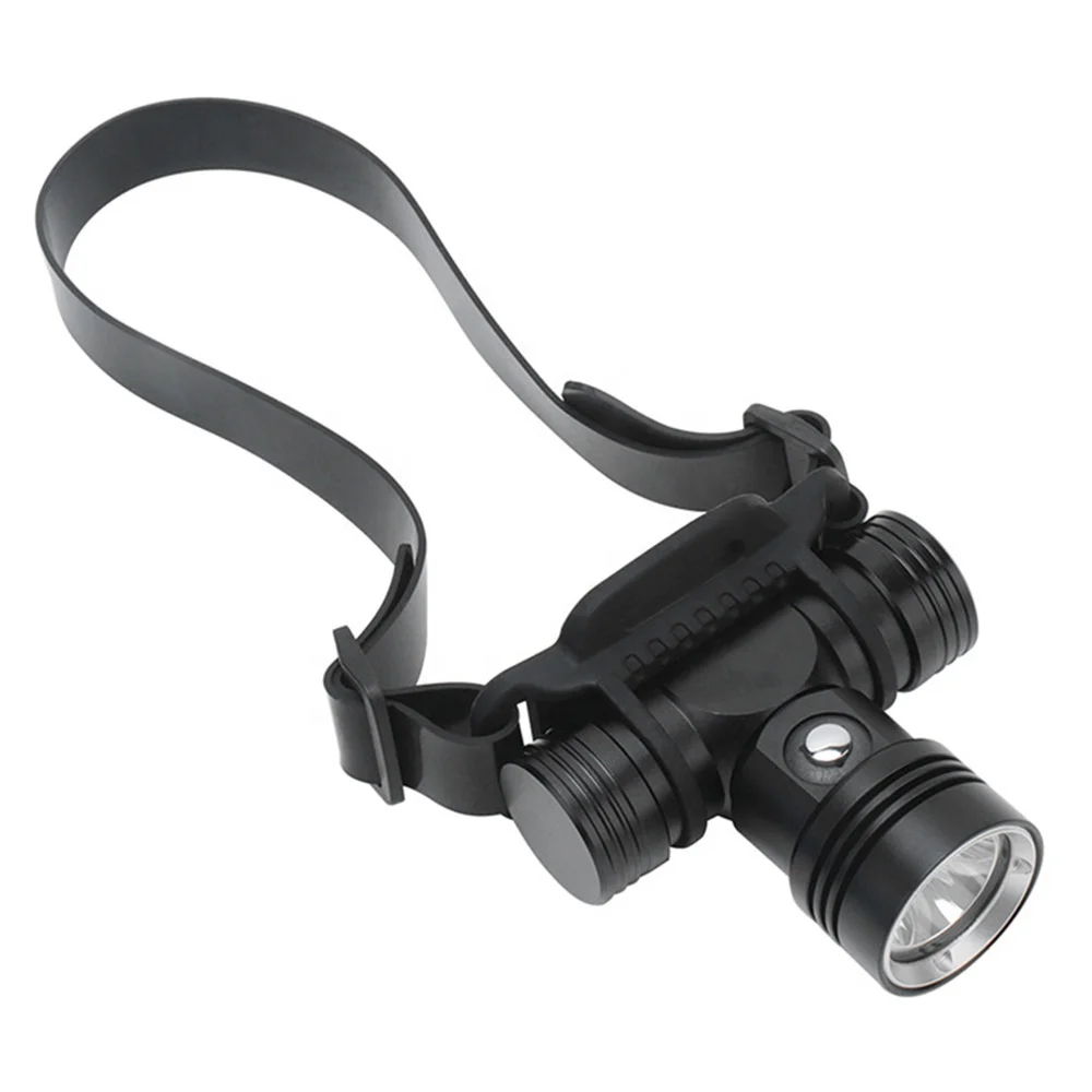 NEW LED Diving Headlamp Super Bright Swimming Headlight 100M Waterproof High Power Flashlight Diver Submarine Head Torch
