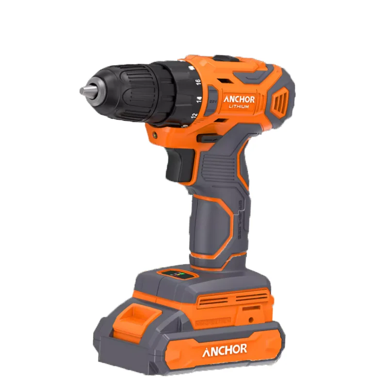 20V battery charged lithium electric screwdriver cordless electric drill 10mm multi-function electric hand drill