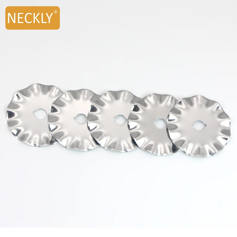 45mm rotary cutter blades for plastic handle blade stainless steel replaceable round blade