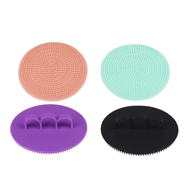 Wholesale Soft Cleaning Silicone Body Bath Brush With Shampoo Silicone Bath Brush Body