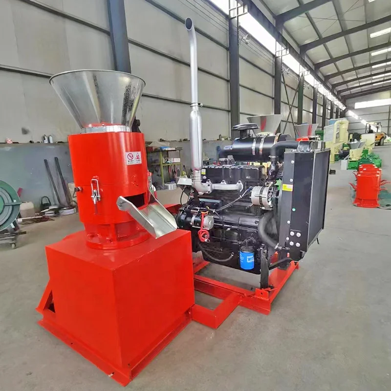 poultry farm corn cow horse feed extruder and pellet machine insect pellets feed pellet machine mill popular tractor driven
