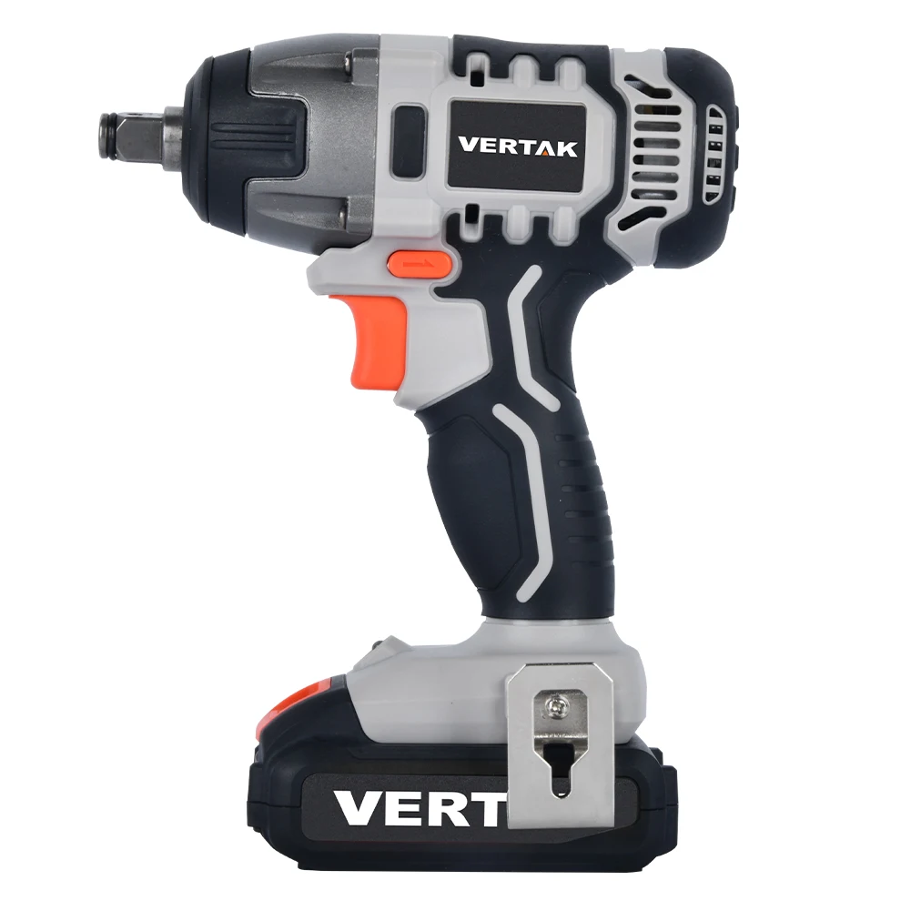 Vertak Electric 20V Lithium Battery Wrench High Torque Cordless Impact Wrench