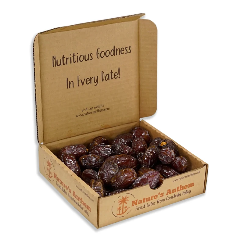 Custom packaging box luxury date shipping box premium date Shipping Box for fresh dates