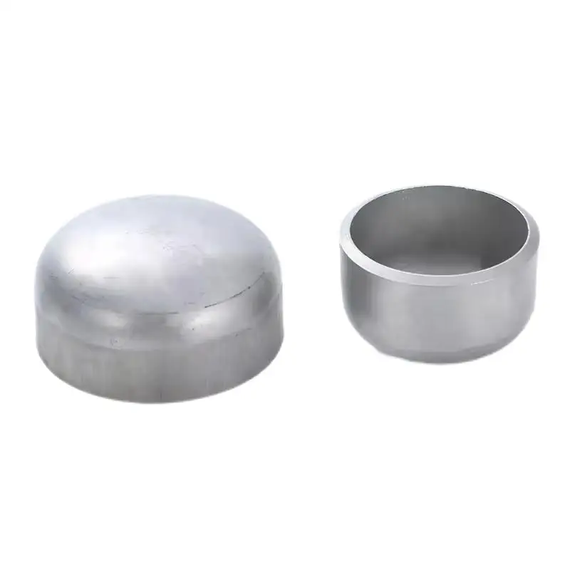 Forgeable stainless steel round cap with internal thread ss 304 316 round cap with internal thread