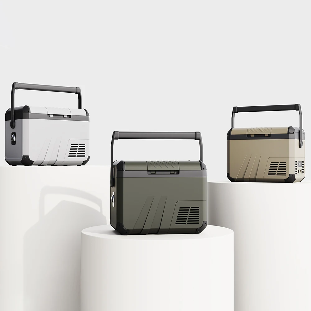 factory sells car refrigerators with handle 12V/24V car fridge portable refrigerator