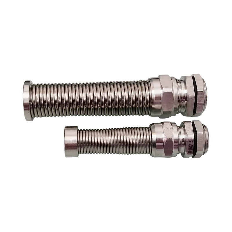 
High quality stainless steel strain relief cable gland metallic strain relief cable gland 