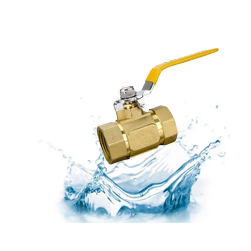 High Quality Forged Brass Ball Valve 2 Way For Oil Gas Water Manual Brass Gate Valve Brass Threaded Copper Check Valve