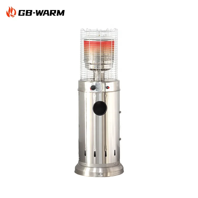 Factory Supplier High Power Gas Outdoor Heater Wedding Garden Decoration Gas Patio Heaters Freestanding Gas Heaters
