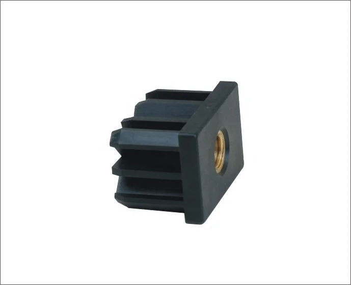 M10 M12 SQUARE TUBE INSERT WITH METAL THREAD