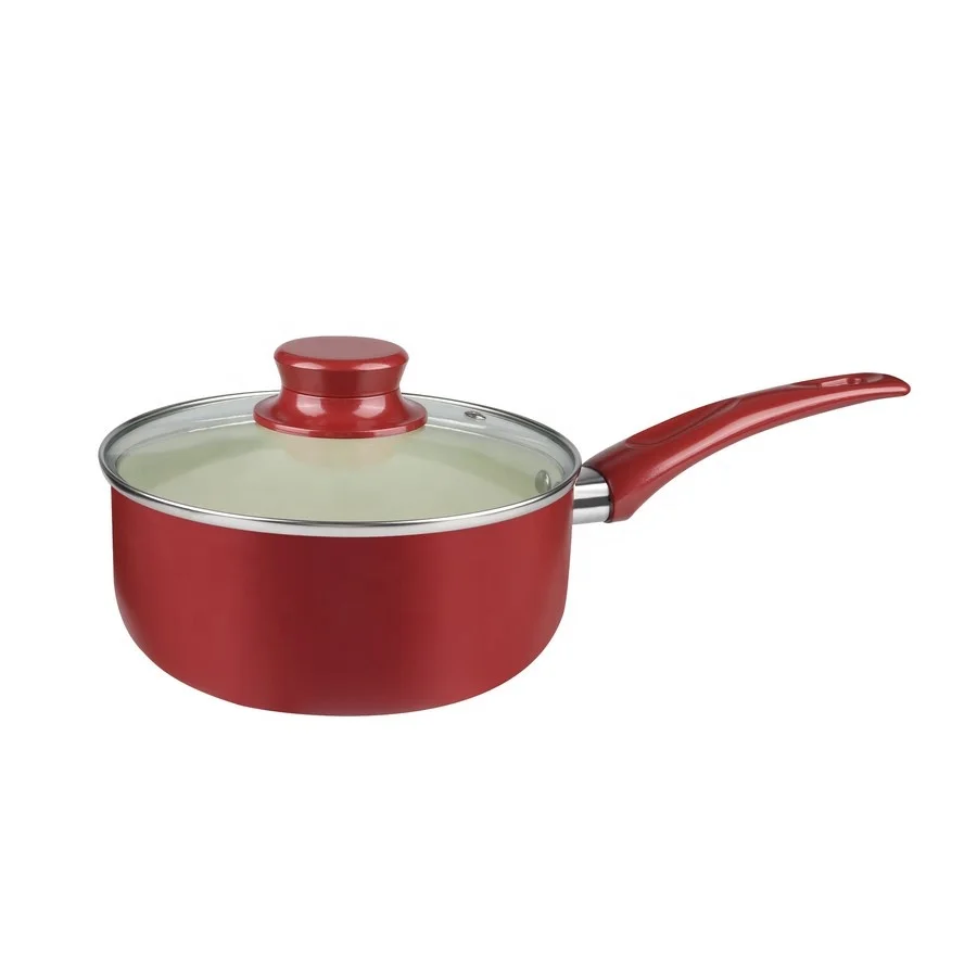 Luxury style pressing aluminum cooking stock pot cacerola kitchen usage casseroles